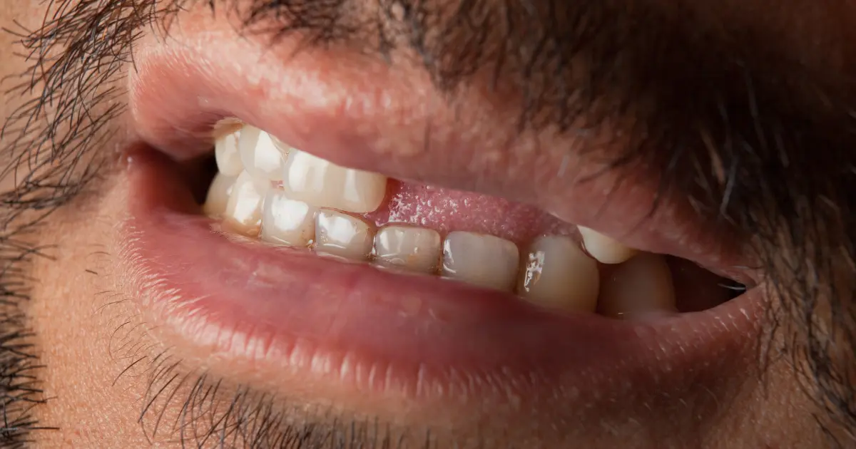 traitement des espaces entre les dents