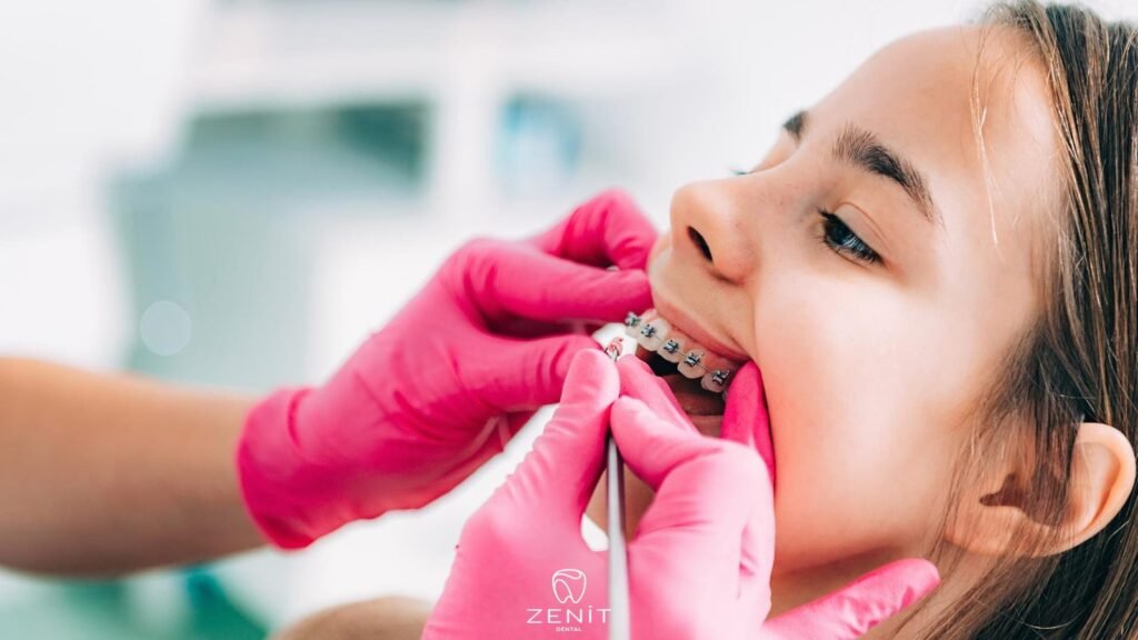 Kieferorthopädische Behandlung