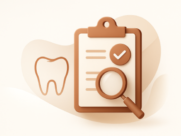 Initial dental examination and evaluation
